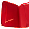 Christian Louboutin Red Patent  Spike Clutch Bag