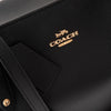 Coach Central Black Leather Bag