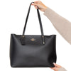 Coach Central Black Leather Bag
