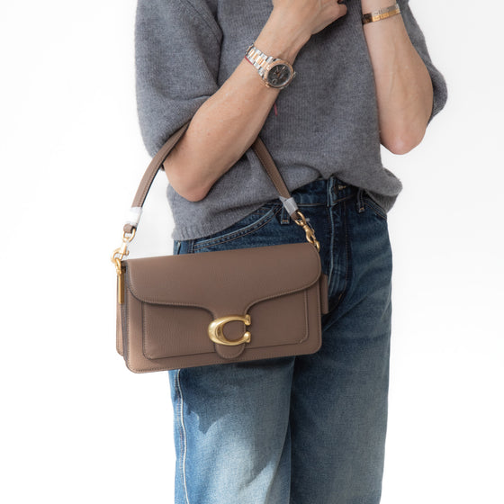 Coach Dark Stone Tabby 26 Shoulder Bag