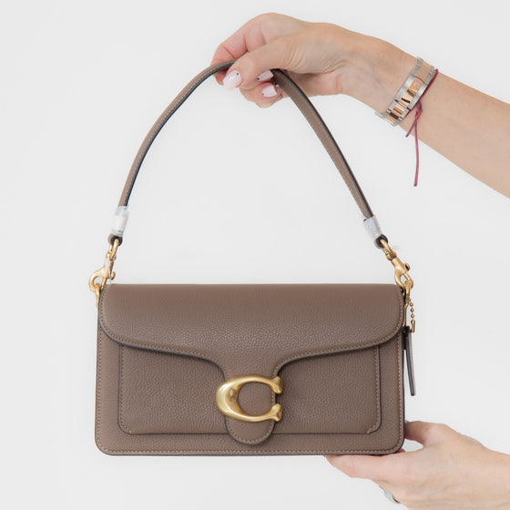 Coach Dark Stone Tabby 26 Shoulder Bag