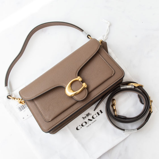 Coach Dark Stone Tabby 26 Shoulder Bag