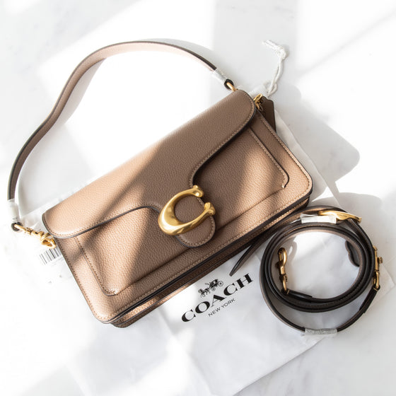 Coach Dark Stone Tabby 26 Shoulder Bag