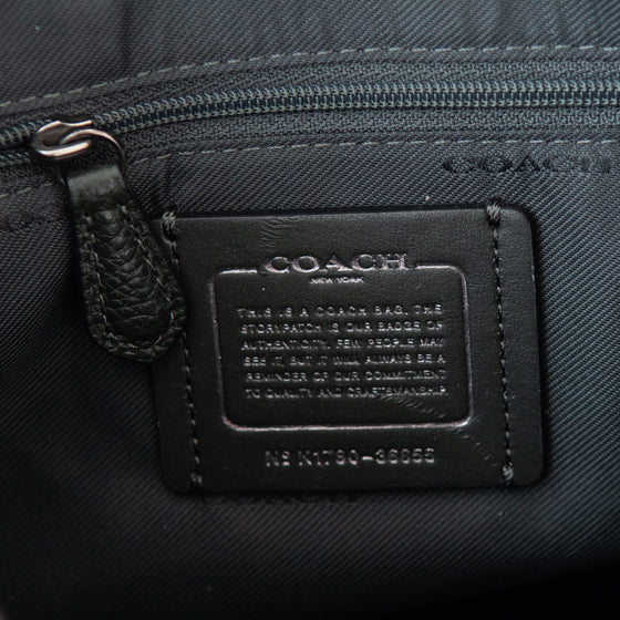 Coach Edie Grey Leather Shoulder Bag