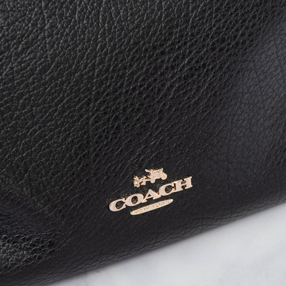 Coach Mercer Black Leather Bag