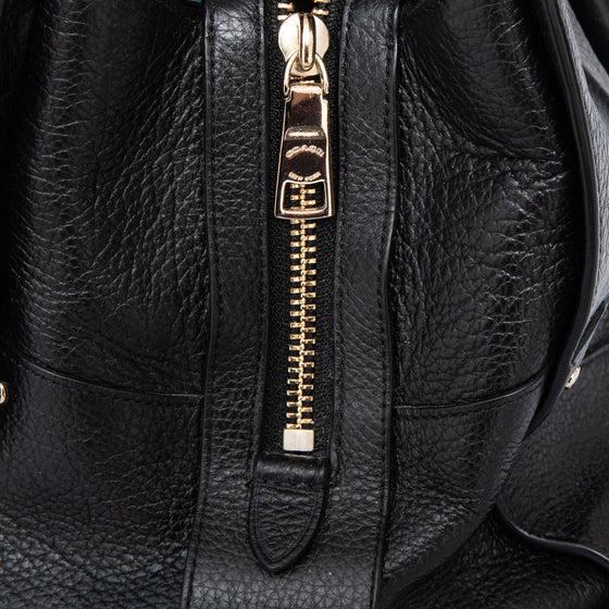 Coach Mercer Black Leather Bag
