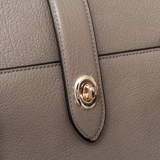 Coach Mercer Mushroom Leather Bag