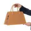 Connolly Camel Leather Tote Bag