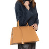 Connolly Camel Leather Tote Bag
