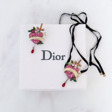  Dior By John Galliano Bleeding Heart Necklace