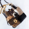 Dolce & Gabbana Rabbit Fur Shoulder Bag