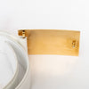 Dolce & Gabbana White Leather Belt