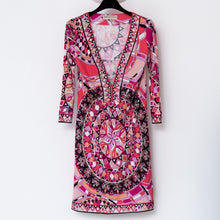  Emilio Pucci Pink Print Dress