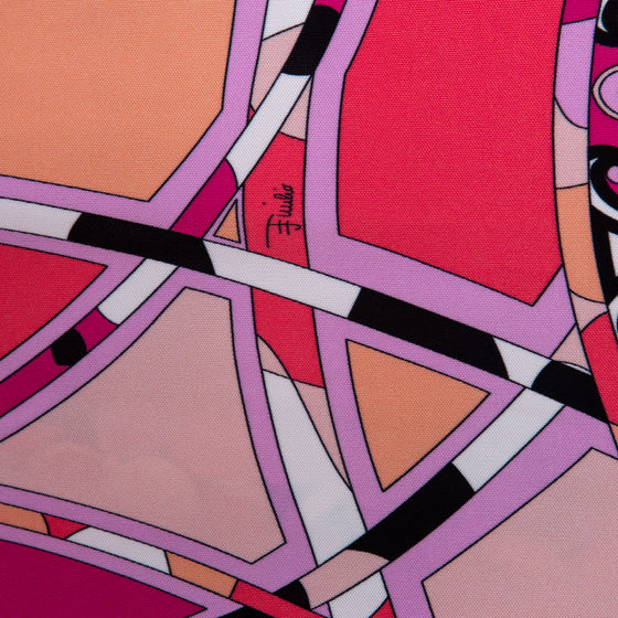 Emilio Pucci Pink Print Dress