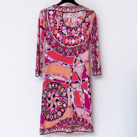 Emilio Pucci Pink Print Dress