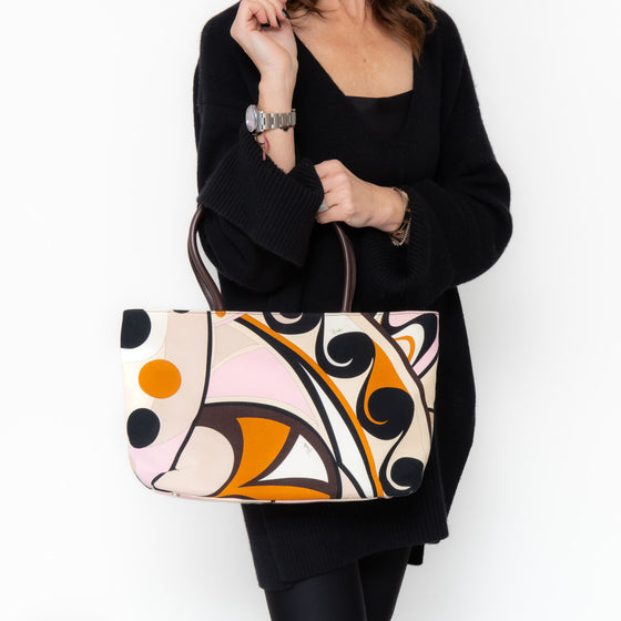 Emilio Pucci Printed Tote Bag