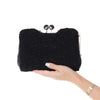 **UNUSED** Ermanno Scervino Donna Black Clutch Bag