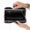 **UNUSED** Ermanno Scervino Donna Black Clutch Bag