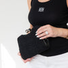 **UNUSED** Ermanno Scervino Donna Black Clutch Bag
