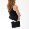 **UNUSED** Ermanno Scervino Donna Black Clutch Bag