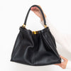 Fendi Peekaboo Black Leather Shoulder Bag