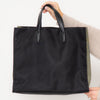 Fendi Black And Olive Green Think Fendi Yes Nylon And Leather Tote Bag