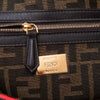 Fendi Baguette Brown FF Jacquard Shoulder Bag