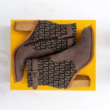  Fendi FF Ankle Boots