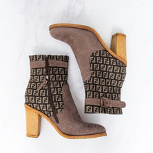  Fendi FF Ankle Boots