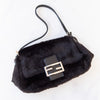 Fendi Baguette Brown Fur Shoulder Bag