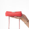 Fendi Mini Be Baguette Rosa Ecstasy Leather Flap Bag