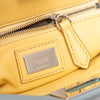 Fendi Minipeekaboo Sky Blue Nappa Leather Crystal Bag