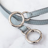 Fendi Minipeekaboo Sky Blue Nappa Leather Crystal Bag