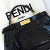 Fendi Peekaboo Medium Black Crocodile Bag