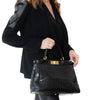 Fendi Peekaboo Medium Black Crocodile Bag