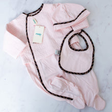  Fendi Pink Baby Three Piece Gift Set