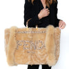 Fendi Sunshine Fur Tote Bag