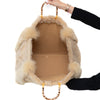 Fendi Sunshine Fur Tote Bag