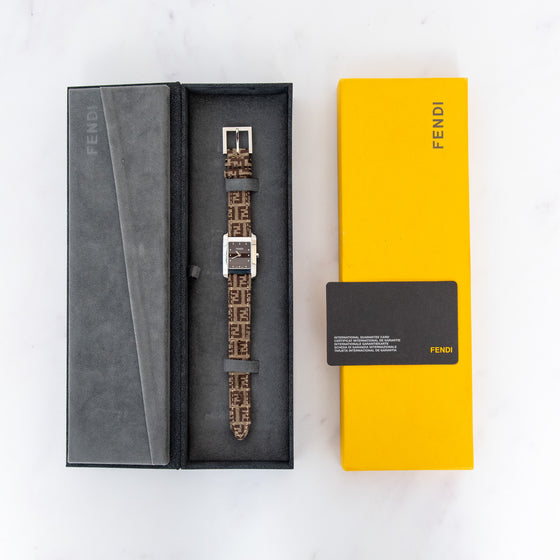 Fendi Monogram Fabric Watch