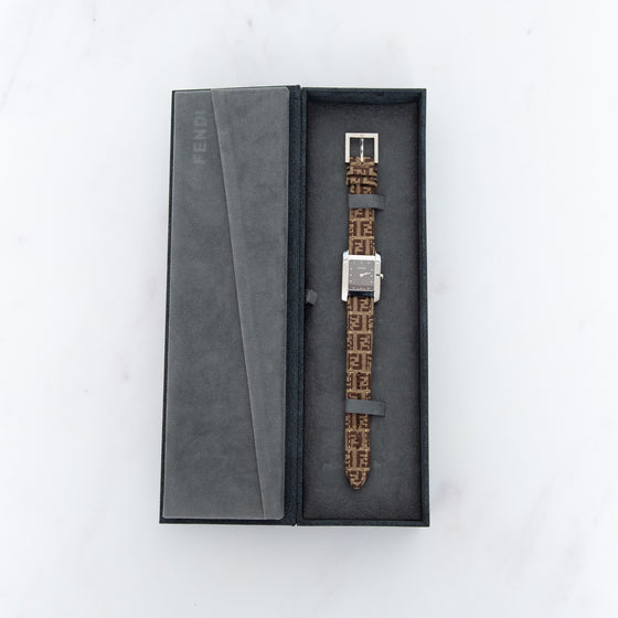 Fendi Fabric Logo Ladies Watch