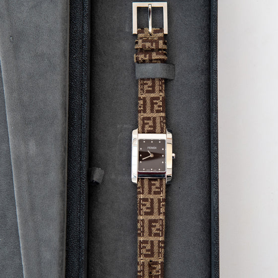 Fendi Monogram Fabric Watch