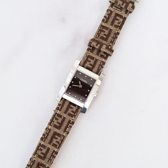 Fendi Monogram Fabric Watch