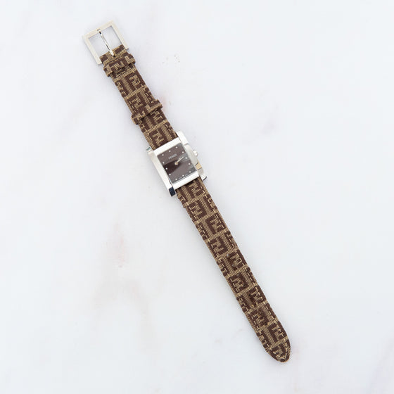 Fendi Fabric Logo Ladies Watch