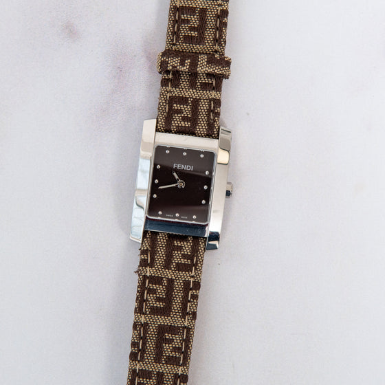 Fendi Monogram Fabric Watch