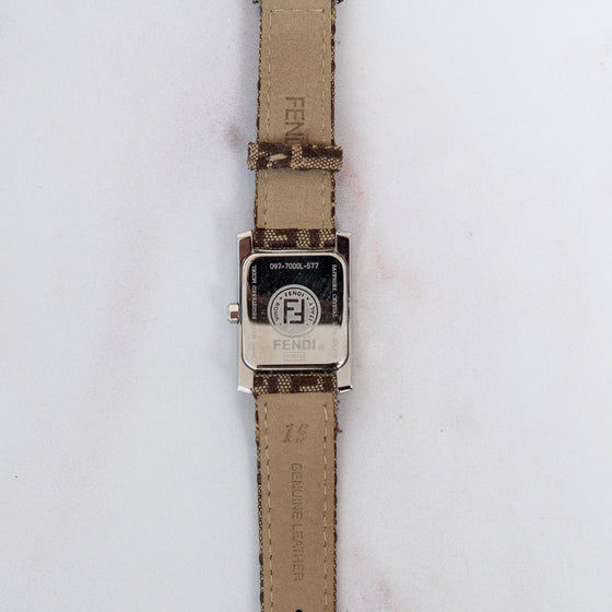 Fendi Monogram Fabric Watch