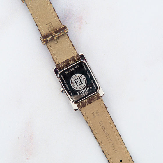 Fendi Fabric Logo Ladies Watch