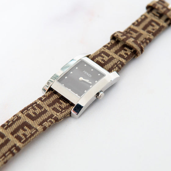 Fendi Fabric Logo Ladies Watch