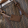 Fendi Zucci Canvas And Leather Travel Bag