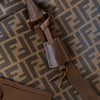 Fendi Zucci Canvas And Leather Travel Bag