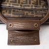 Fendi Zucci Canvas And Leather Travel Bag